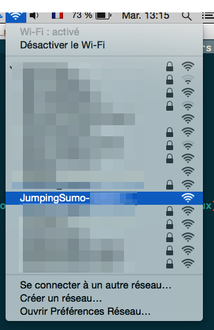 Jumping Sumo Wifi